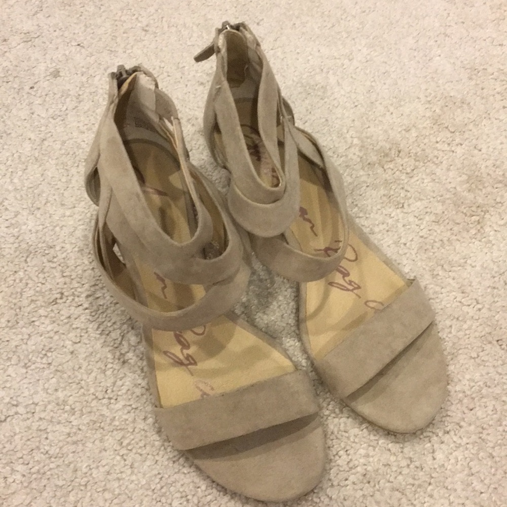 American Rag Strappy Wedges Sz 7.5